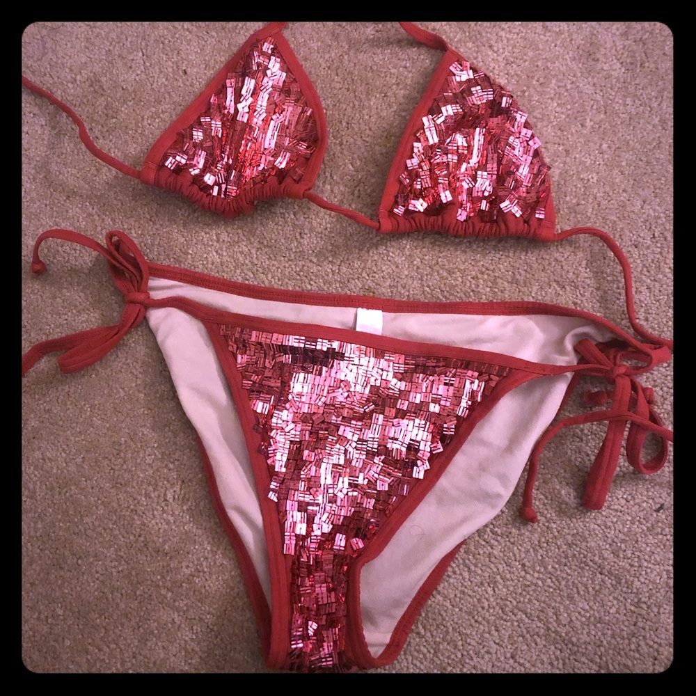 Sequin bikini